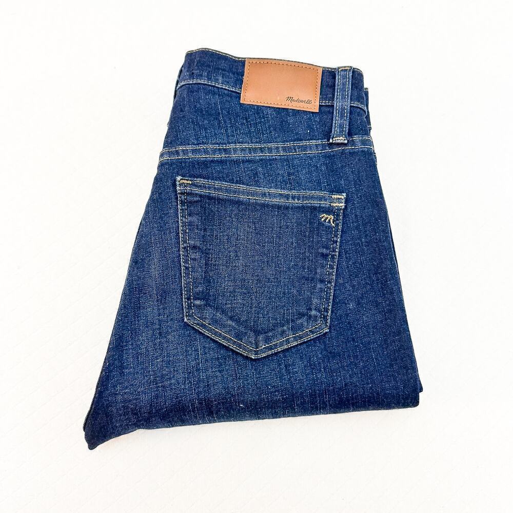Madewell 10" High Riser Skinny Skinny Dark Wash Denim Jeans Size 27 NWT